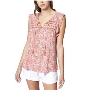 Sanctuary knit peasant top